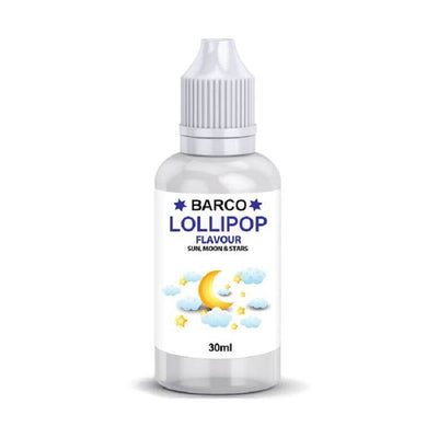 Barco flavouring 30ml lollipop.  Add to cake and brownie batters, buttercream or fondant icing etc to flavour.