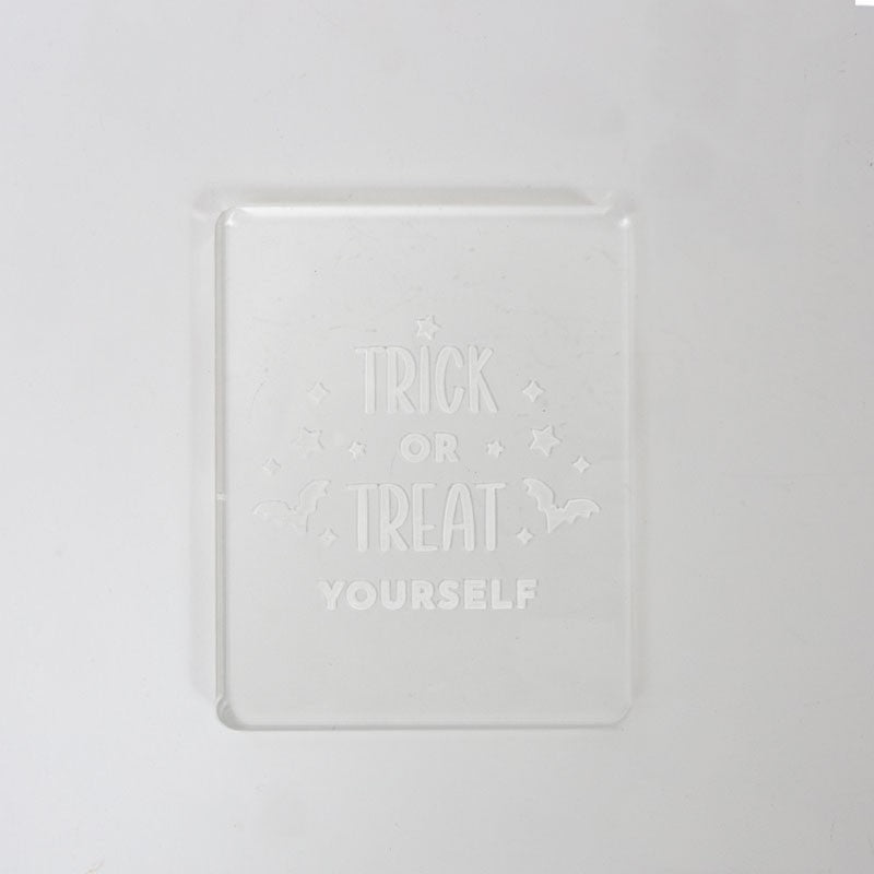 COO KIE Embosser Stamp Trick or treat yourself