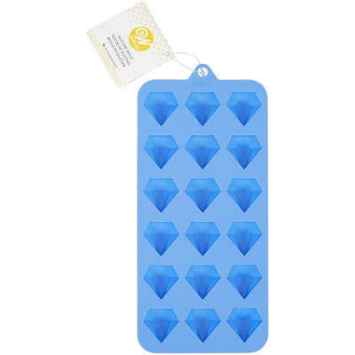 Silicone chocolate or candy mould Diamonds Gems