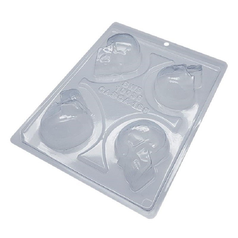 Skulls medium size 3d chocolate mould