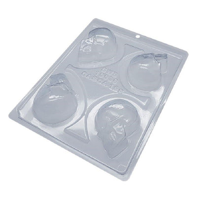 Skulls medium size 3d chocolate mould