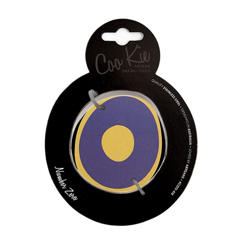 Coo Kie NUMBER 0 Zero Cookie Cutter