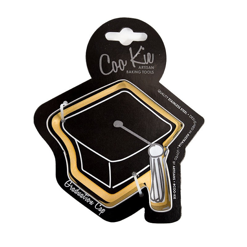 Coo Kie Graduation cap Cookie Cutter