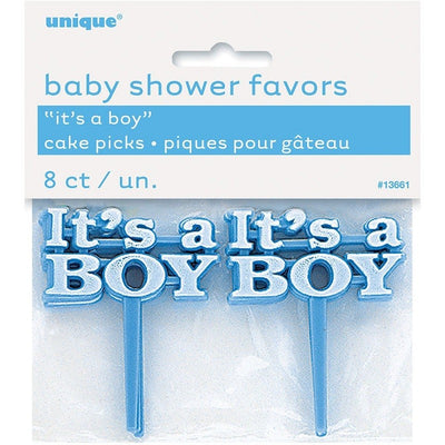 Its a boy baby shower cupcake picks (8)