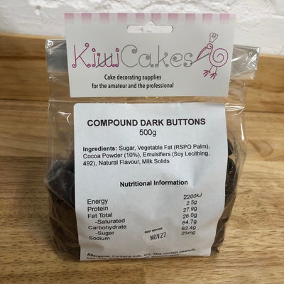 dark compound chocolate 500g in packet
