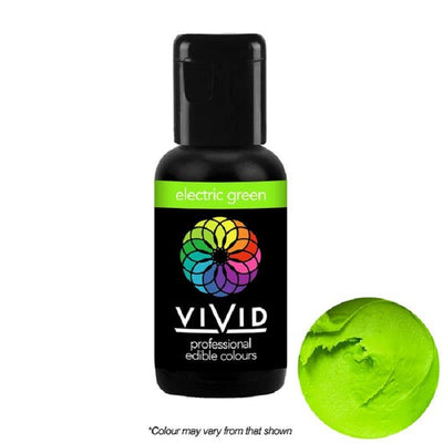 Vivid Gel paste food colouring Electric Green