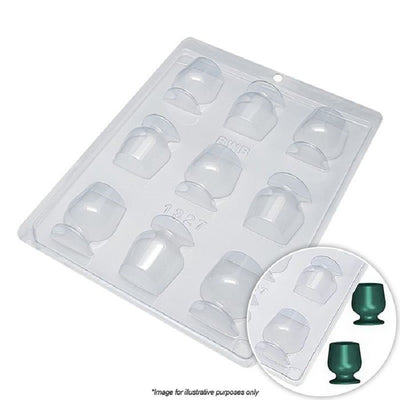 Wine glass 3d chocolate mould