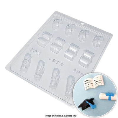 Graduation Mortar board cap diploma chocolate mould