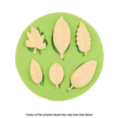 Assorted leaf leaves silicone mould