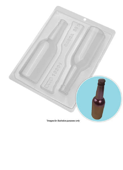 3d beer bottle chocolate mould