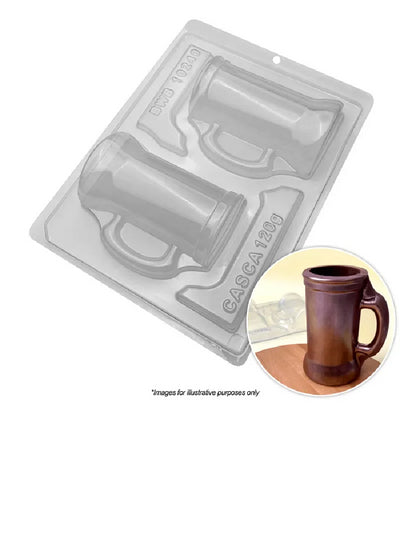 3d beer mug chocolate mould