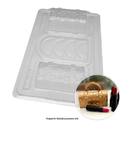 3d handbag or purse chocolate mould