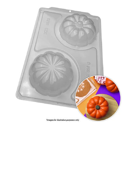 3d large pumpkin chocolate mould