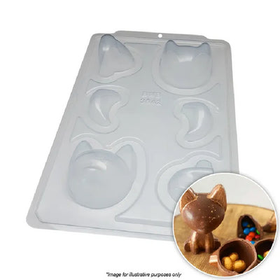 3d Fox animal chocolate mould