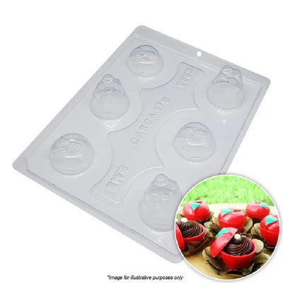 3d apples chocolate mould