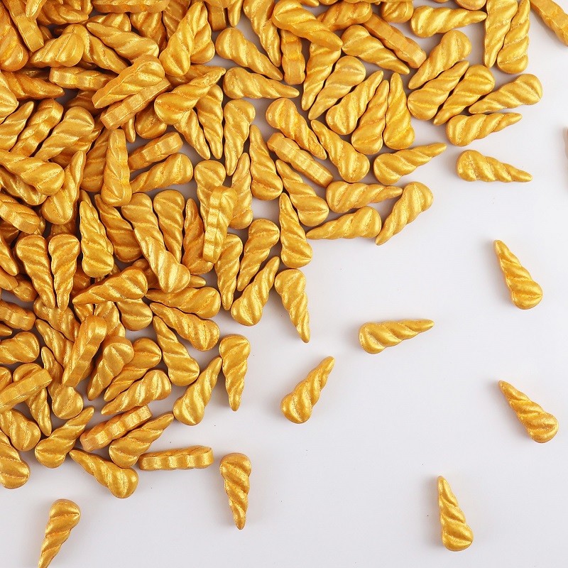 SPECIAL BB 11/25 Unicorn horn gold sprinkles 80g