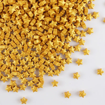 Gold stars sprinkles 80 grams