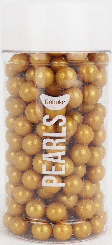 7mm sugar pearls Pearl Gold 80g