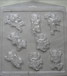 Cherubs or Cupids Valentine chocolate mould