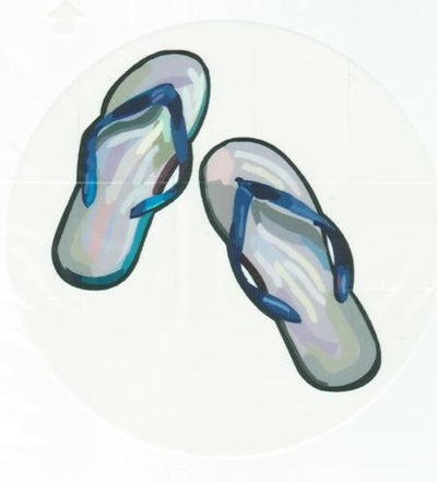 Edible icing image Jandals