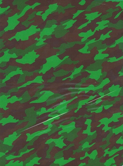 A4 Edible icing image Camouflage (rectangle)