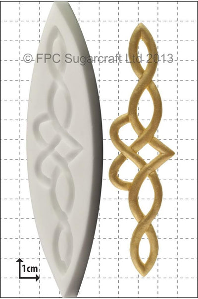 Celtic Heart Knot silicone mould