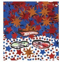 Hot Wheels party confetti