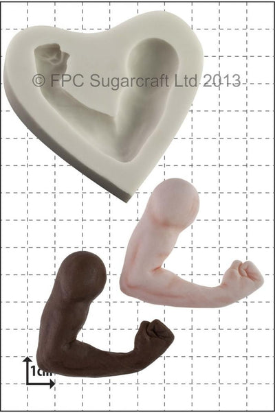 Bulging Bicep silicone mould