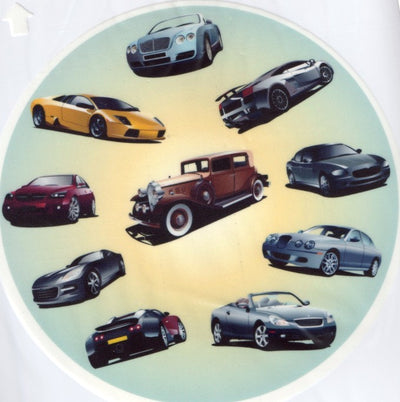 Edible icing image Vintage Cars for the car fan