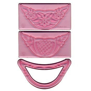 FMM Lace cutter and embosser strip set No 2