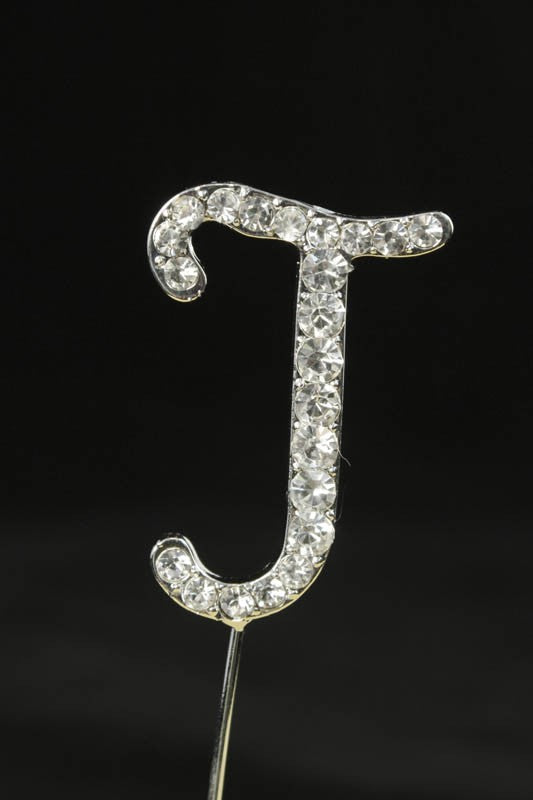 Diamante letter pick J
