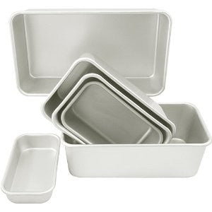 Bread or loaf pan 6.25 x 3.75 x 2 1/2 inches