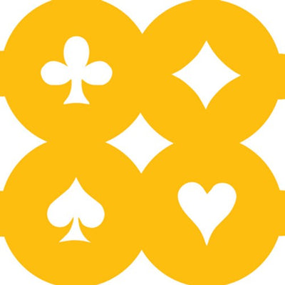 Card suit cookie stencils No 1