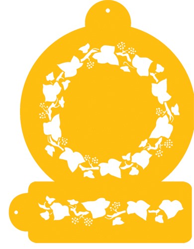 Winterthur Ivy Ring stencil set
