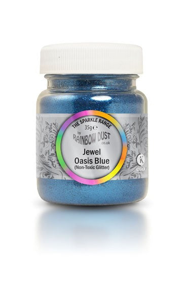 Bulk Rainbow Dust Glitter 35g Jewel Oasis Blue