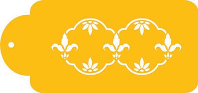 Fleur de lis stencil style 1