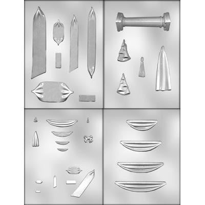 Swag drape and pillar mould set