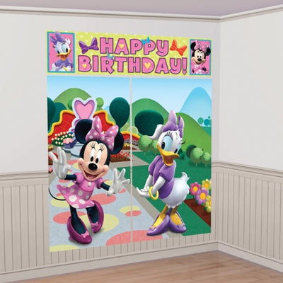 Minnie Mouse and Daisy Duck scene setter