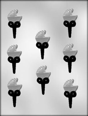 Chocopick mould Baby Buggy