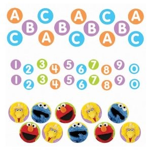 Sesame Street party confetti