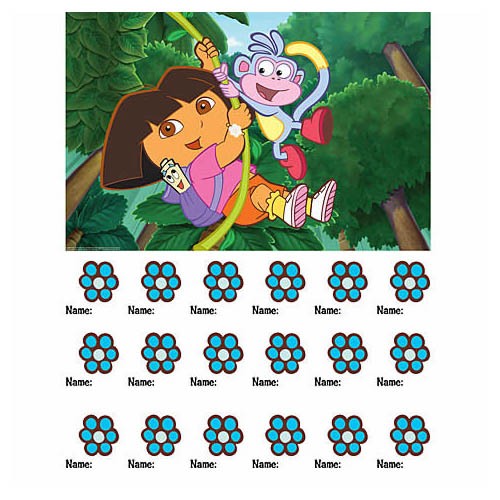 Dora The Explorer party game style 1