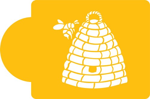 Bee Skep stencil