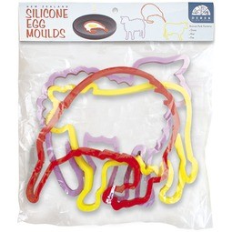 New Zealand animals silicone egg or pancake rings