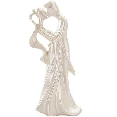 Bride & Groom Wedding Cake Topper First Kiss