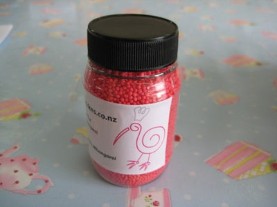 Non pareils Candy Red Hundreds and Thousands 100s and 1000s