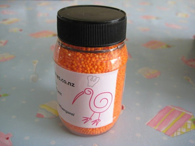 Non pareils Citrus Orange Hundreds and Thousands 100s and 1000s