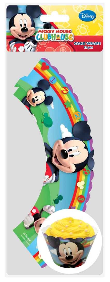 Cupcake wrappers Mickey Mouse