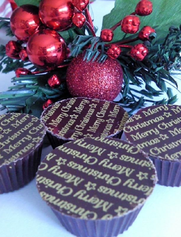 Truffle cups pyramids chocolate mould (can be filled)