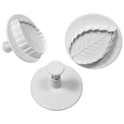 Rose leaf Plunger cutter set 3 XL XXL and XXXL by PME