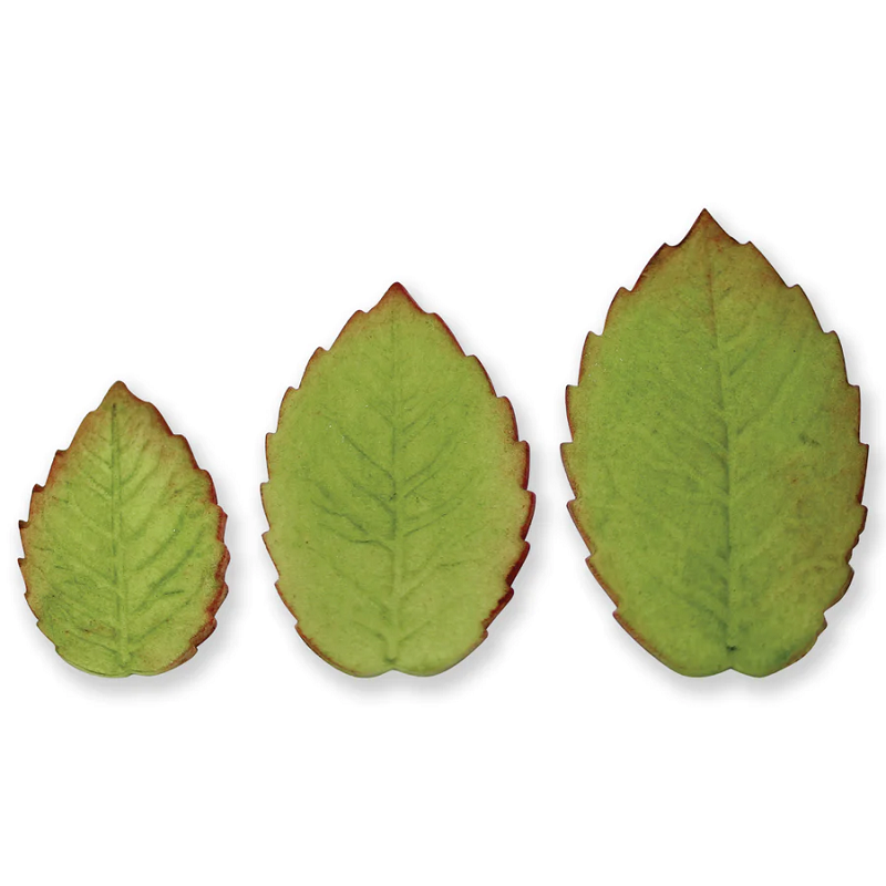 Rose leaf Plunger cutter set 3 XL XXL and XXXL by PME